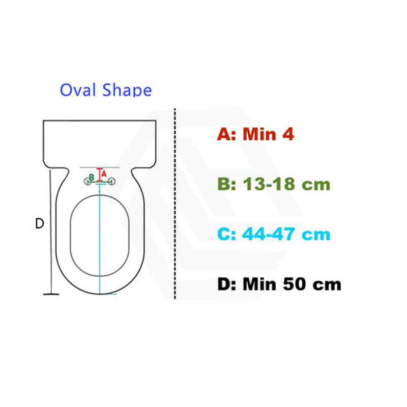 500X370X60Mm Toilet Cover Seat With Posterior Wash And Self Nozzle Cleaning Left / Right Water