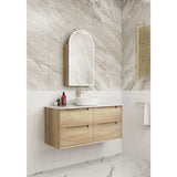 500X900Mm Canterbury Led Mirror Arch Shaving Cabinet Carita Finish Frameless Touchless Sensor