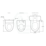 505Mm Englefield Length Intelligent Electric Toilet Cover Seat Plus With Remote Control For Toilet