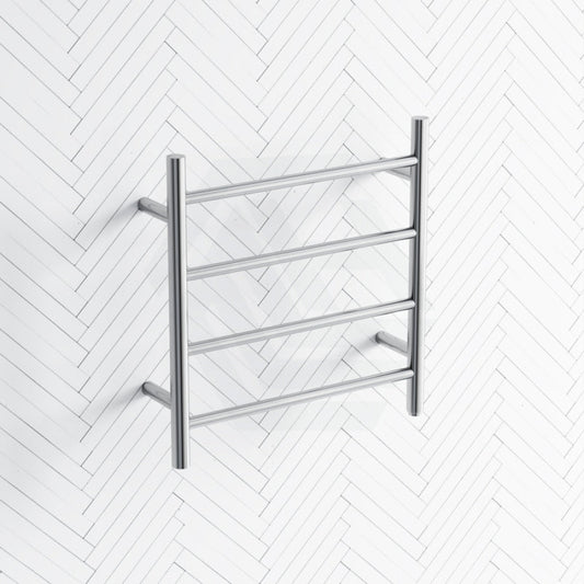 520X500X120Mm Round Chrome Electric Heated Towel Rack 4 Bars Rails