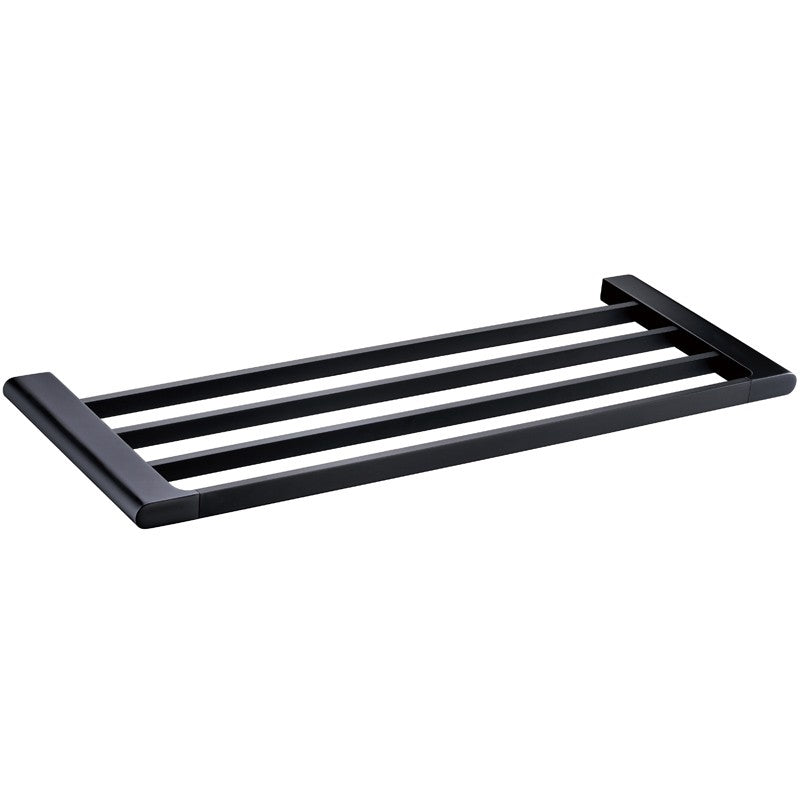 600Mm Towel Rack Matt Black Racks