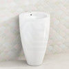 550X515X850Mm Freestanding Ceramic Basin Floor Mounted With Tap Hole Basins