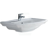 560X420Mm Rak Washington Gloss White Wall Basin 1 Or 3 Tap Holes Available Hung Basins