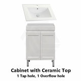 600-1500Mm Miami Freestanding With Legs Bathroom Vanity Matt White Shaker Hampton Style Left / Right