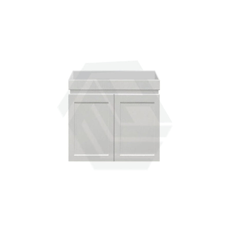 600-1500Mm Miami Wall Hung Bathroom Floating Vanity With Left / Right Drawers Matt White Shaker