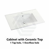 600-1500Mm Bathroom Floor Vanity Freestanding Gloss White Polyurethane Pvc Kick-Board Cabinet Only &