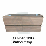 600-1500Mm Bathroom Wall Hung Vanity Stella Oak Pvc Cabinet Only Vanities