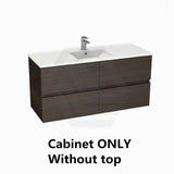 600-1500Mm Bathroom Wall Hung Vanity Stella Walnut Pvc Cabinet Only Vanities