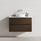 600-1500Mm Bathroom Wall Hung Vanity Stella Walnut Pvc Cabinet Only Vanities