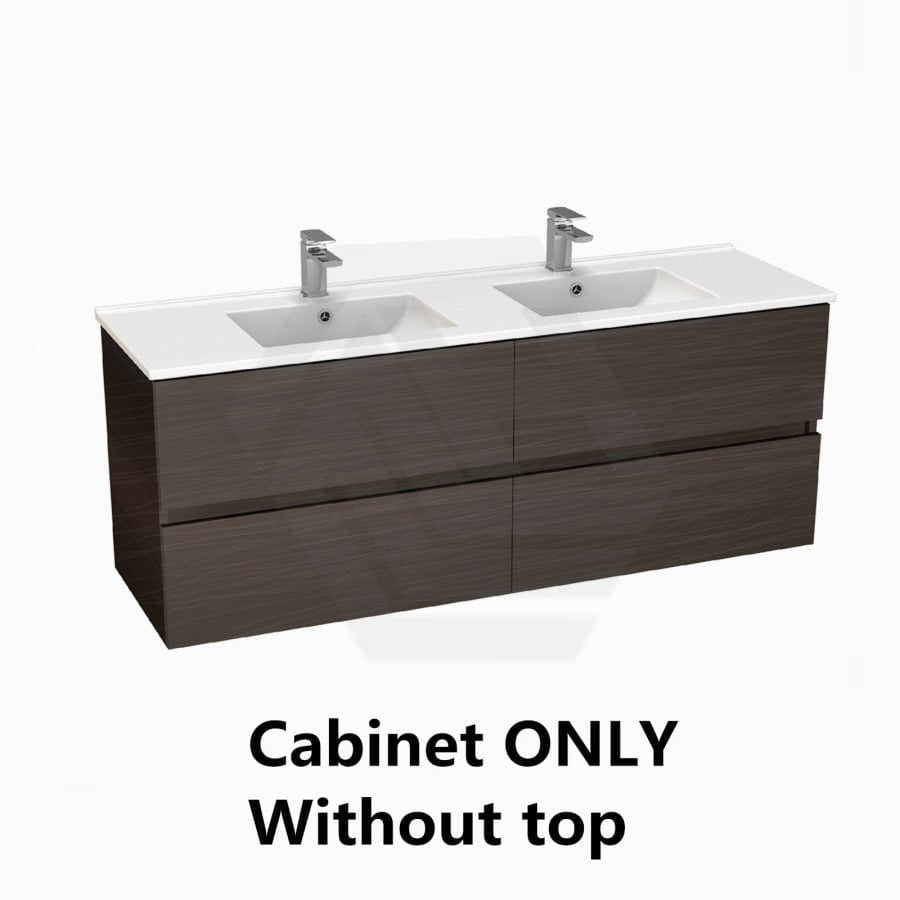 600-1500Mm Bathroom Wall Hung Vanity Stella Walnut Pvc Cabinet Only Vanities