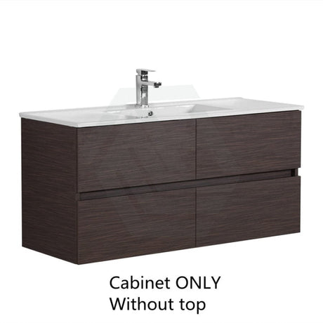 600-1500Mm Bathroom Wall Hung Vanity Stella Walnut Pvc Cabinet Only Vanities