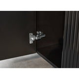 600-1500Mm Brindabella Wall Hung Bathroom Floating Vanity Matt Black Pvc Board Cabinet Only&Ceramic