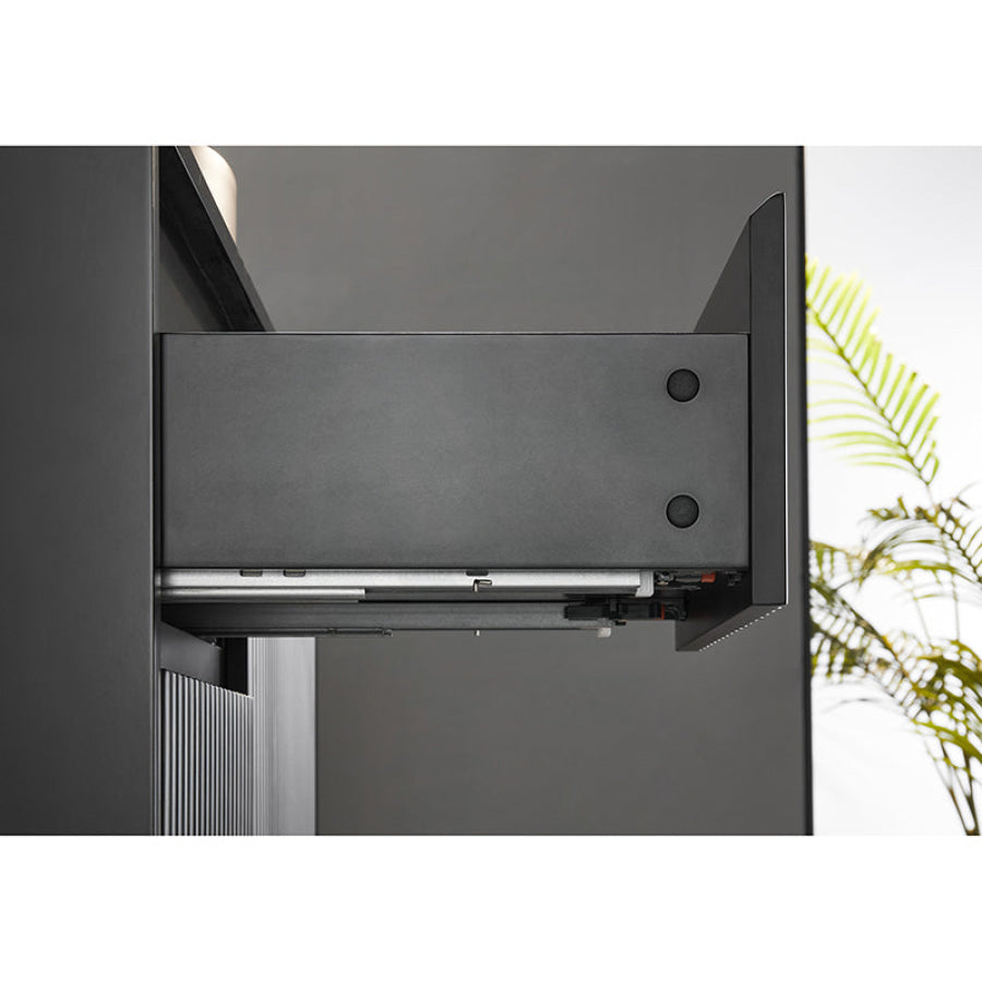 600-1500Mm Brindabella Wall Hung Bathroom Floating Vanity Matt Black Pvc Board Cabinet Only&Ceramic