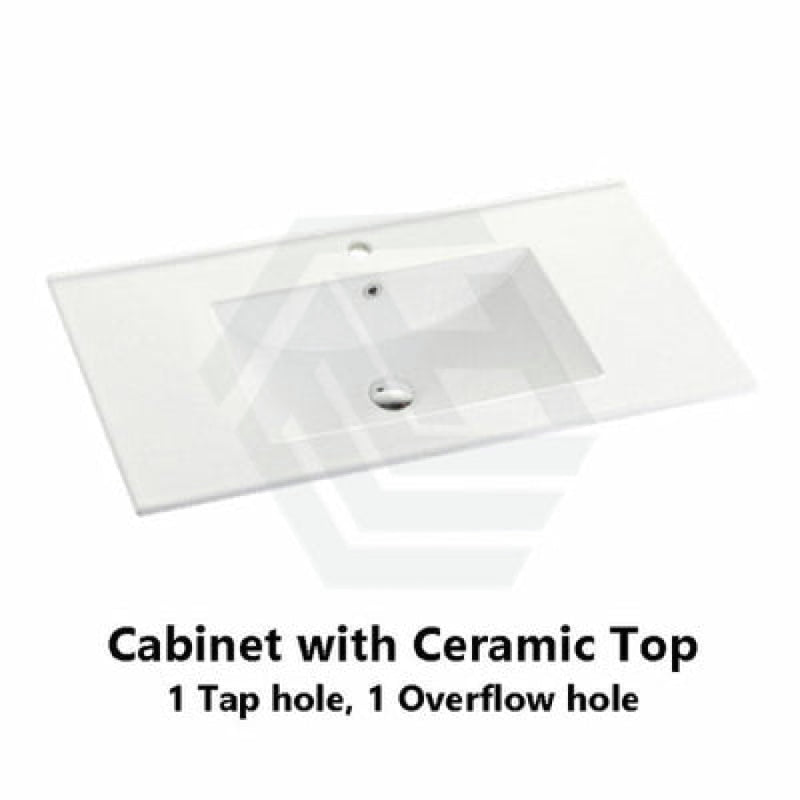 600-1500Mm Freestanding Bathroom Floor Vanity Matt White Pvc Filmed Drawers Cabinet Only &