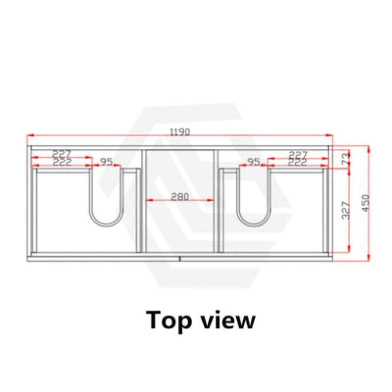 600-1500Mm Freestanding Bathroom Floor Vanity Matt White Pvc Filmed Drawers Cabinet Only &