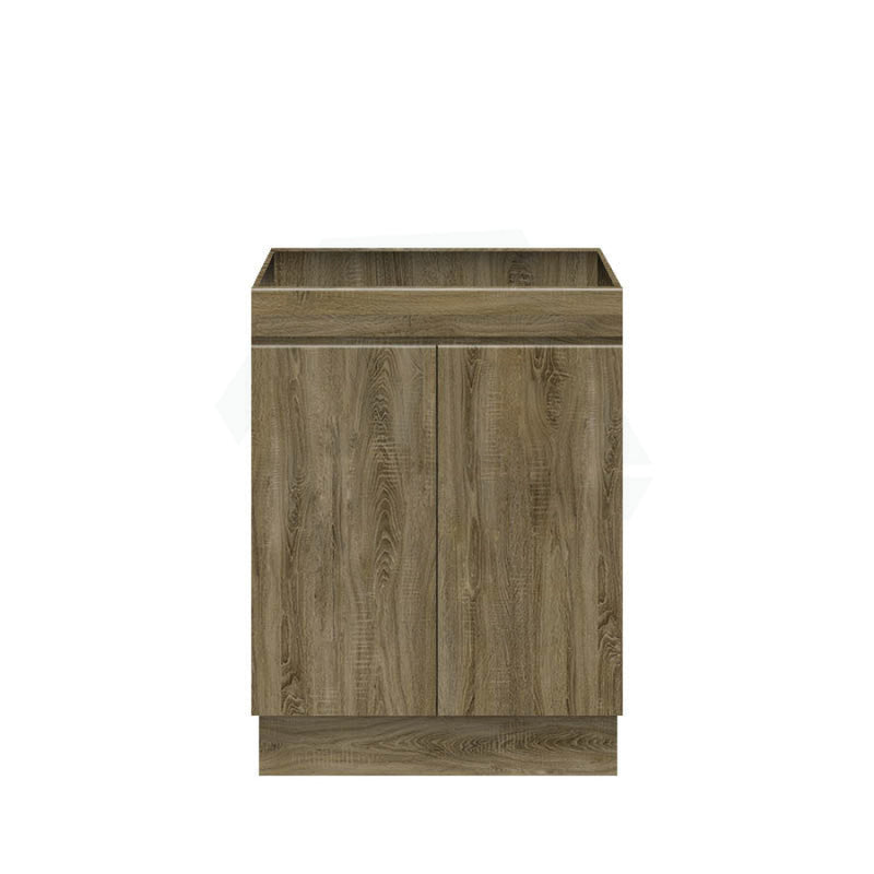 600-1500Mm Freestanding Kickboard Bathroom Vanity Dark Oak Cabinet Only 600Mm / Only Without Top