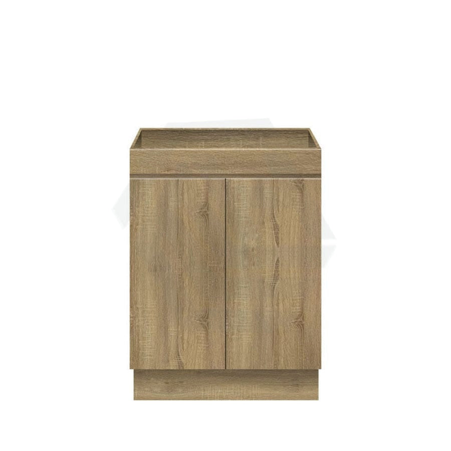 600-1500Mm Freestanding Kickboard Bathroom Vanity Light Oak Cabinet Only Vanities With