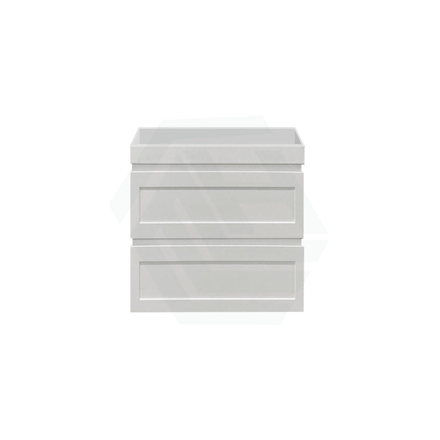 600-1500Mm Hawaii Wall Hung Bathroom Vanity Matt White Shaker Hampton Style Cabinet Only 900Mm