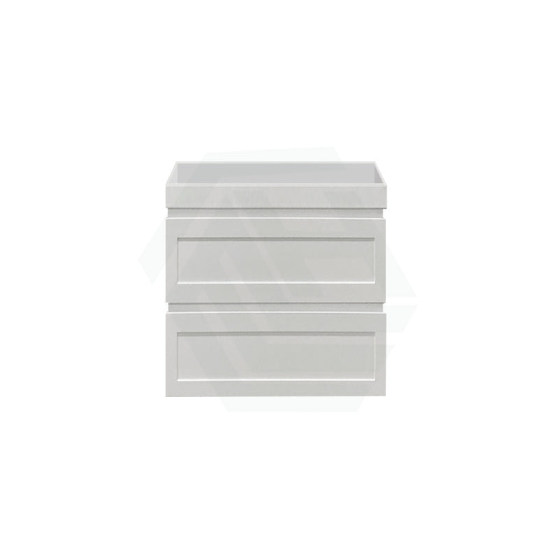 600-1500Mm Hawaii Wall Hung Bathroom Vanity Matt White Shaker Hampton Style Cabinet Only 900Mm