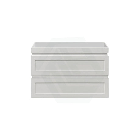 600-1500Mm Hawaii Wall Hung Bathroom Vanity Matt White Shaker Hampton Style Cabinet Only 900Mm