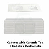 600-1500Mm Hawaii Wall Hung Bathroom Vanity Matt White Shaker Hampton Style Cabinet Only 900Mm