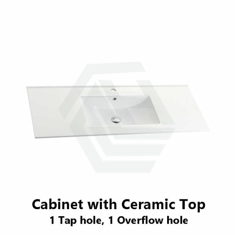 600-1500Mm Wall Hung Plywood Vanity White Linear Surface Single/Double Bowls Cabinet Only For