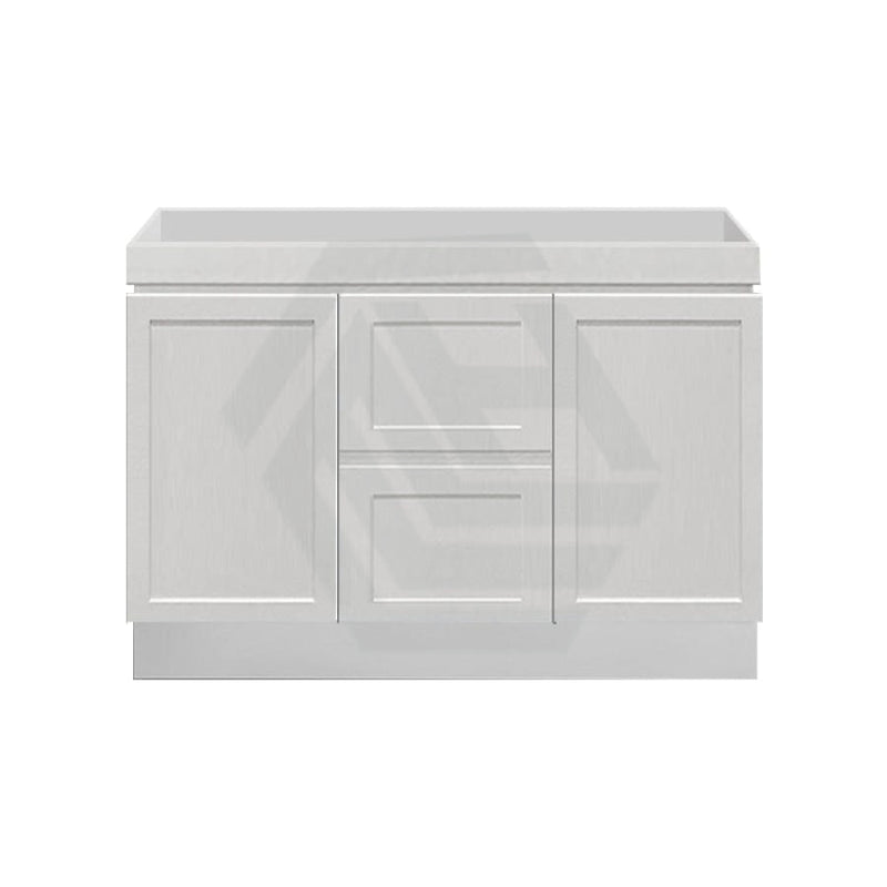 600-1500Mm Miami Freestanding With Kickboard Bathroom Vanity Matt White Shaker Hampton Style Left /