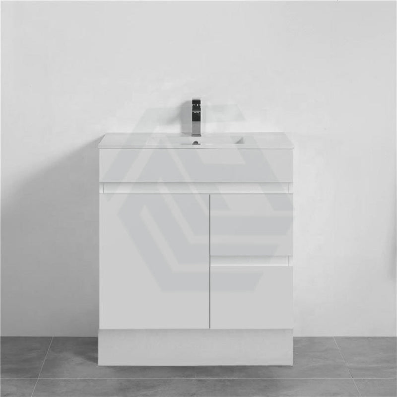 600-1500Mm Premium Bathroom Freestanding Vanity Kickboard White Pvc Polyurethane Cabinet Only &