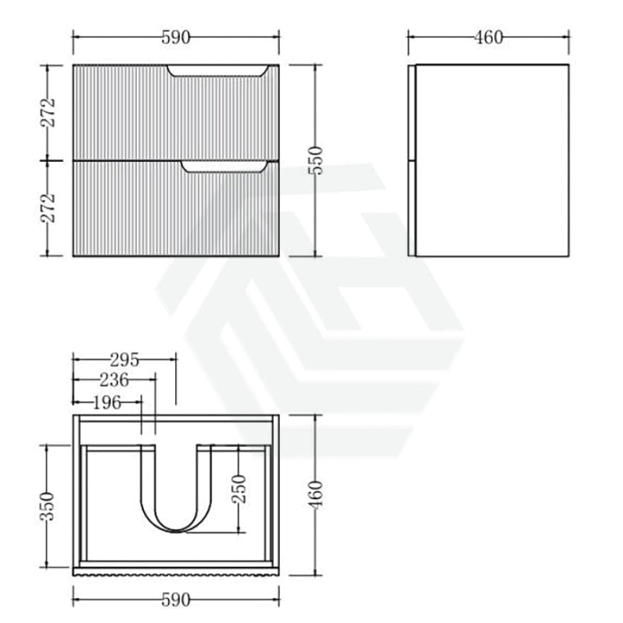 600-1500Mm Sersi Wall Hung Plywood Vanity Matt White Linear Surface Drawers Shelves Single Bowl