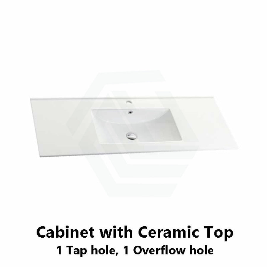 600-1500Mm Thena Wall Hung Plywood Vanity Matt White Linear Surface Single/Double Bowls Cabinet Only