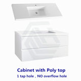 600-1500Mm Wall Hung Bathroom Floating Vanity Matt White Pvc Vacuum Filmed Drawers Cabinet