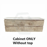 600-1500Mm Wall Hung Bathroom Floating Vanity White Oak Wood Grain Pvc Filmed Drawers Cabinet