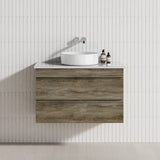 600-1500Mm Wall Hung Bathroom Vanity Dark Oak Cabinet Only Vanities