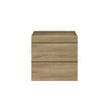 600-1500Mm Wall Hung Bathroom Vanity Timber Wood Grain Drawers Cabinet Only&Ceramic/Poly Top