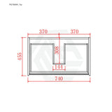 600-1500Mm Wall Hung Pvc Vanity Matt Black & White Cabinet Only For Bathroom 900Mm Vanities