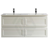 600-1500Mm Wall Hung Pvc Vanity With Matt White Finish For Bathroom Cabinet Only & Ceramic/Poly Top