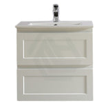 600-1500Mm Wall Hung Pvc Vanity With Matt White Finish For Bathroom Cabinet Only & Ceramic/Poly Top