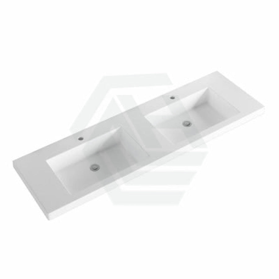 600-1500Mm Wall Hung Pvc Vanity With Matt White Finish For Bathroom Cabinet Only & Ceramic/Poly Top