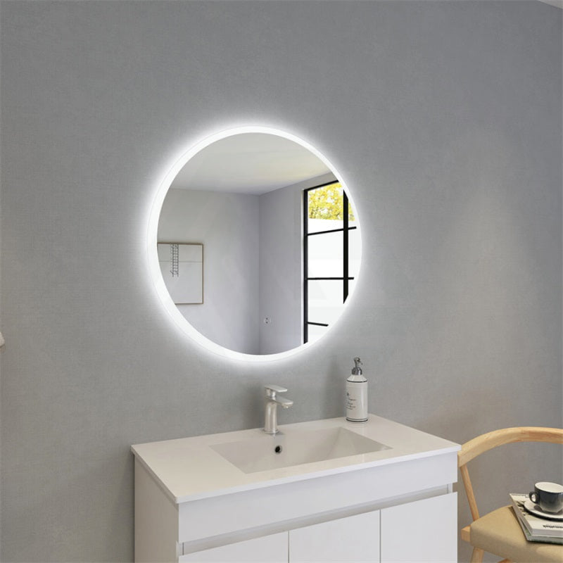 600/700/800Mm Led Mirror Acrylic Strip With Touch-Free Sensor Backlit Round Mirrors