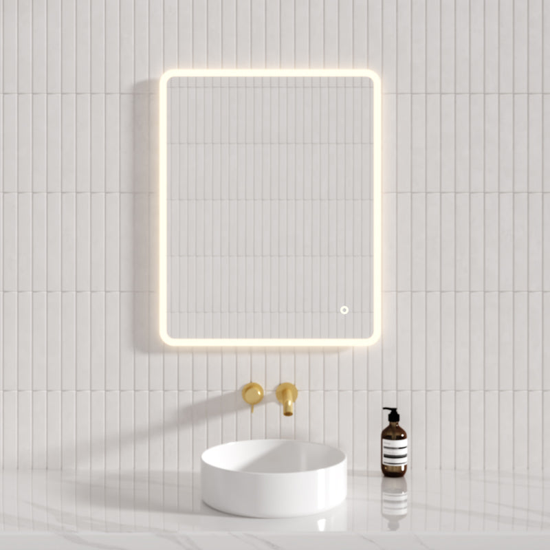 600/750/800/1200Mm Led Mirror Rectangle Acrylic Side Light Horizontal/Vertical Installation Led