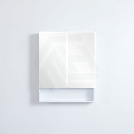 600/750/900/1200/1500Mm Fremantle Shaving Cabinet With Mirror Pvc Board Wall Hung Storage Matt White