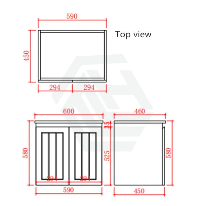 600/750/900/1200/1500Mm Hampton Wall Hung Vanity Pvc Board Matt Black Linear Surface Vanities