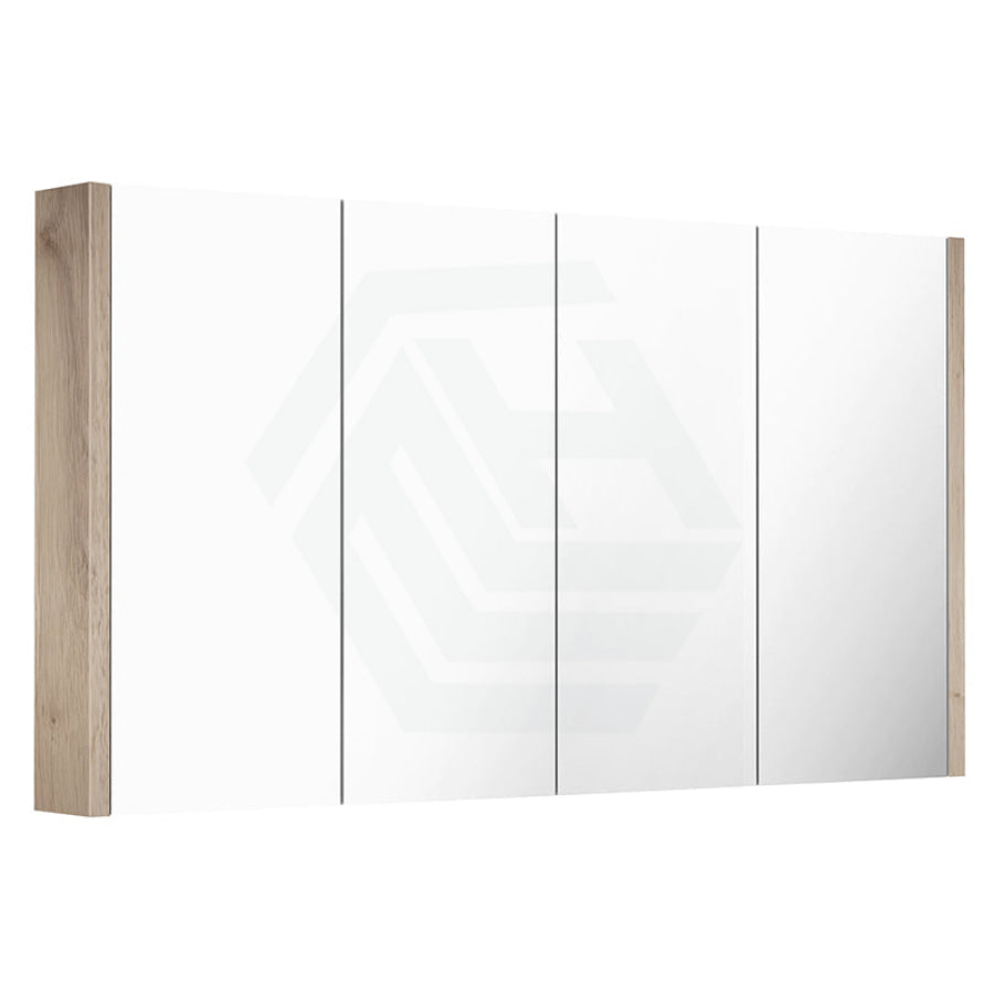 600/750/900/1200/1500Mm White Oak Wood Grain Pvc Filmed Wall Hung Shaving Cabinet Cabinets