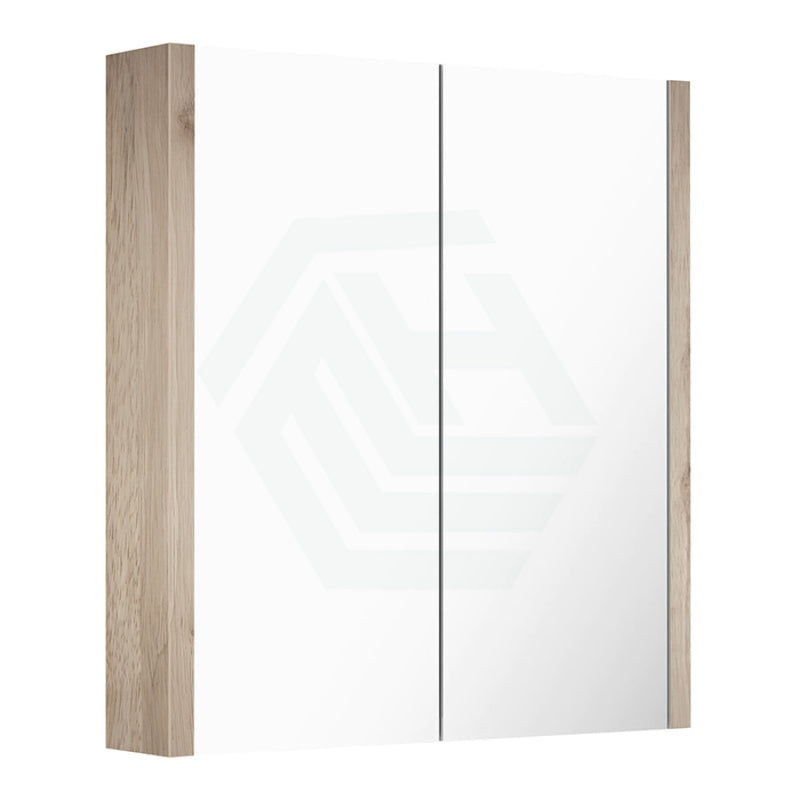 600/750/900/1200/1500Mm White Oak Wood Grain Pvc Filmed Wall Hung Shaving Cabinet Cabinets