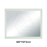 600/750/900Mm Bathroom Frosted Edge Mirror Rectangle Square Wall Mounted Vertical Or Horizontal