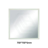 600/750/900Mm Bathroom Frosted Edge Mirror Rectangle Square Wall Mounted Vertical Or Horizontal