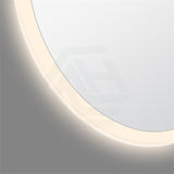 600/800Mm Round Led Mirror Motion Sensor Auto On Crescent Rim Led Mirrors