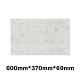 20Mm/40Mm/60Mm Thick Gloss White Canvas Stone Top For Above Counter Basins 450-1800Mm 600Mm X 370Mm