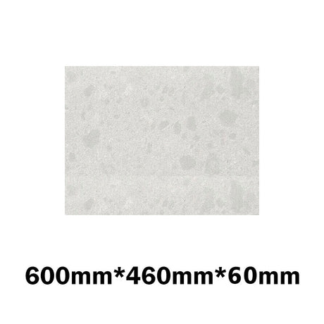 20Mm/40Mm/60Mm Thick Gloss White Canvas Stone Top For Above Counter Basins 450-1800Mm 600Mm X 460Mm