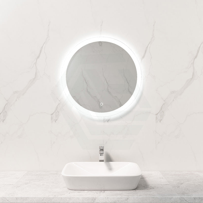 600Mm Led Mirror Round Light On Rim